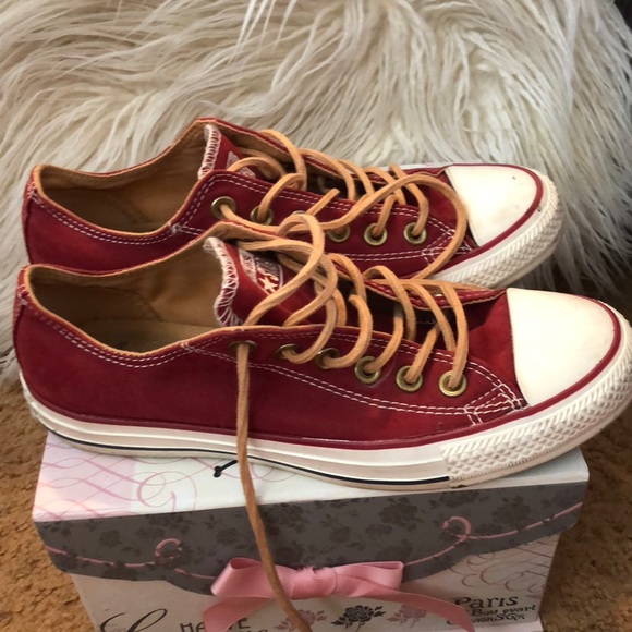 converse brown laces